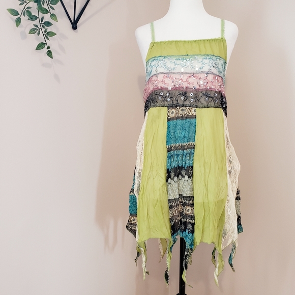 💗 HOST PICK 💗 FAIRYCORE CAMI CHIFFON HANDKERCHIEF, Medium - Picture 6 of 9